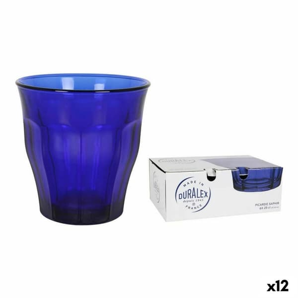 Glasset Duralex Picardie Blå Glas 6 Delar 250 ml (12 antal)