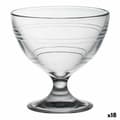 Miniatyrbild 1 av 2: Glass- och milkshakeglas Duralex Gigogne Transparent 250 ml (18 antal)