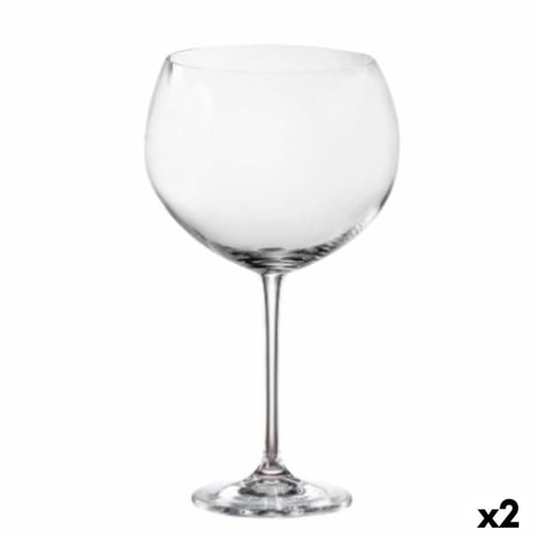 Sæt med glas til Gin Tonic Bohemia Crystal Enebro 850 ml 4 Dele (2 enheder) (4 enheder)