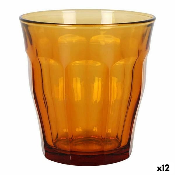 Sett med glass Duralex Picardie Rav 4 Deler 310 ml (12 enheter)
