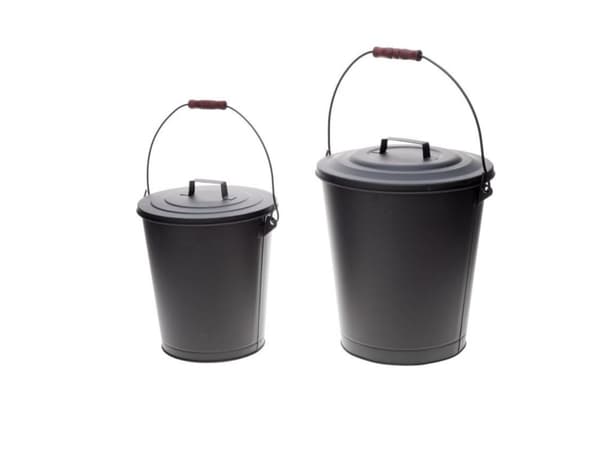Askespand med håndtag 2 stk sæt