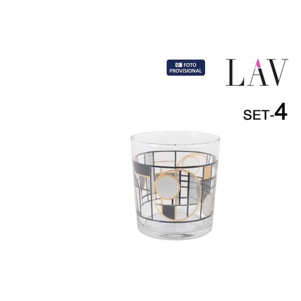 Ölglas LAV BDG386SB4942 4 Delar (6 antal)
