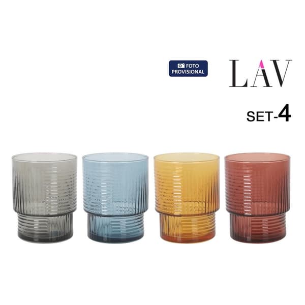 Lasisetti LAV HLN356PFT.61 4 Kappaletta (6 osaa)