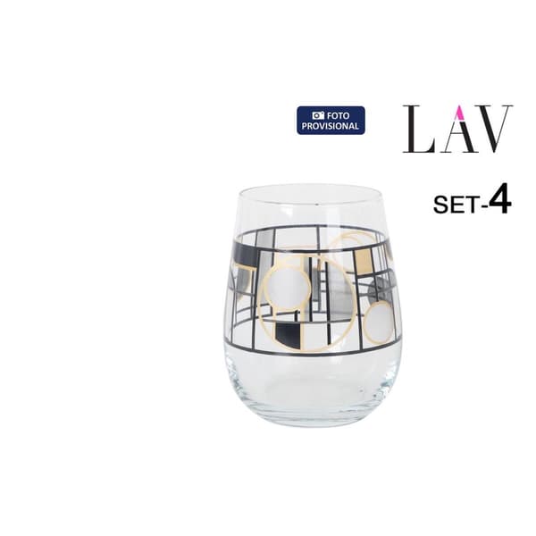 Glasset LAV GAIA 4 Delar (6 antal)