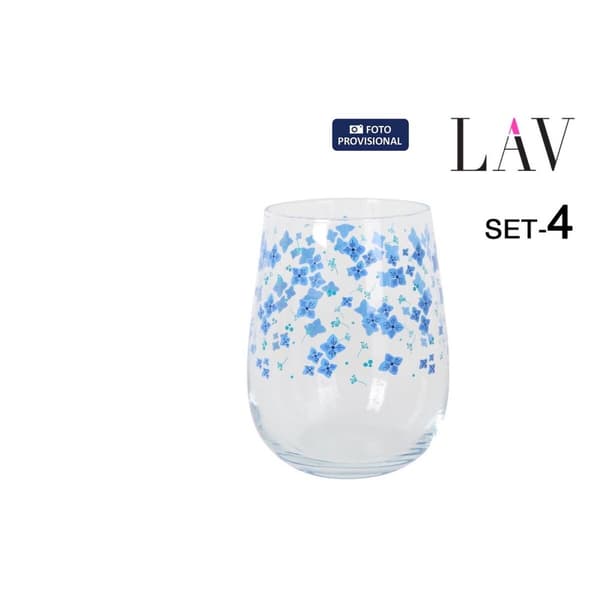 Lasisetti LAV GAIA 4 Kappaletta (6 osaa)