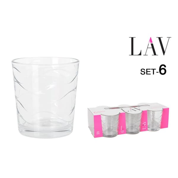 Glasset LAV Madrid 6 Delar (8 antal)