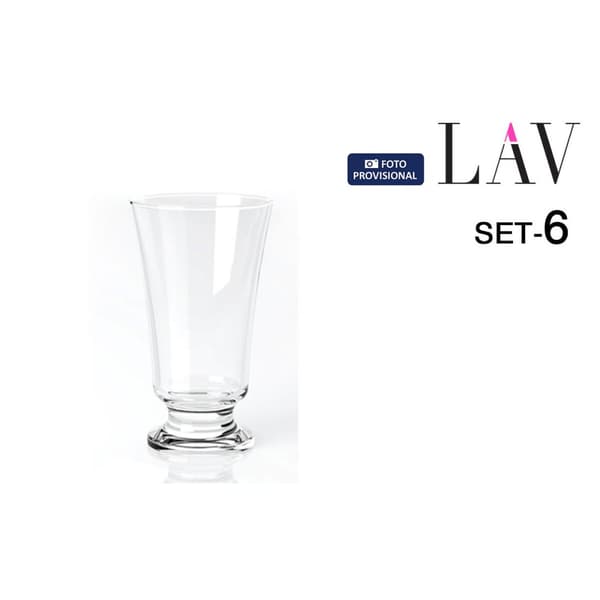 Glassæt LAV Troya 6 Dele (8 enheder)