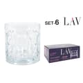 Miniatyrbilde 3 av 8: Sett med glass LAV Archie 0,37 L 6 Deler (4 enheter)