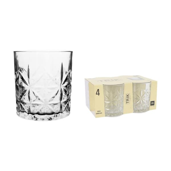 Glasset La Mediterránea Trik 4 Delar (12 antal)