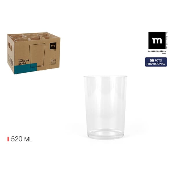 Glas för vatten La Mediterránea 0,52 l (24 antal)