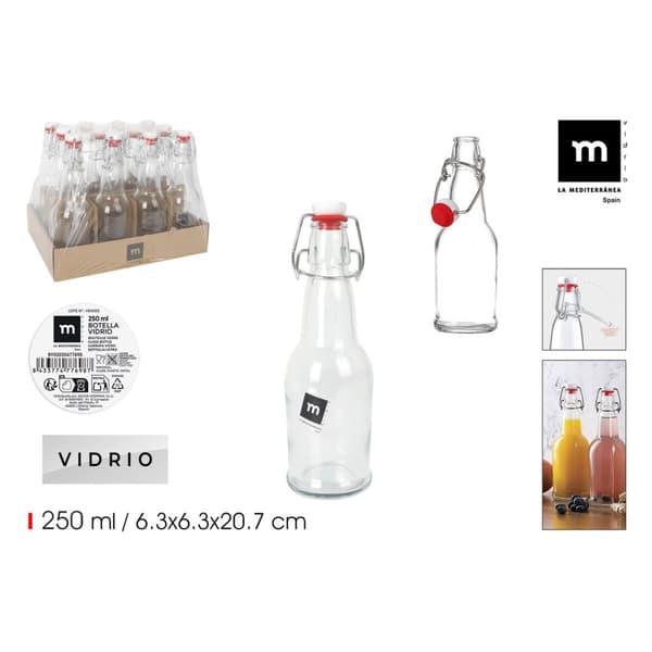 Glasflaska La Mediterránea 250 ml 0,25 L (24 antal)