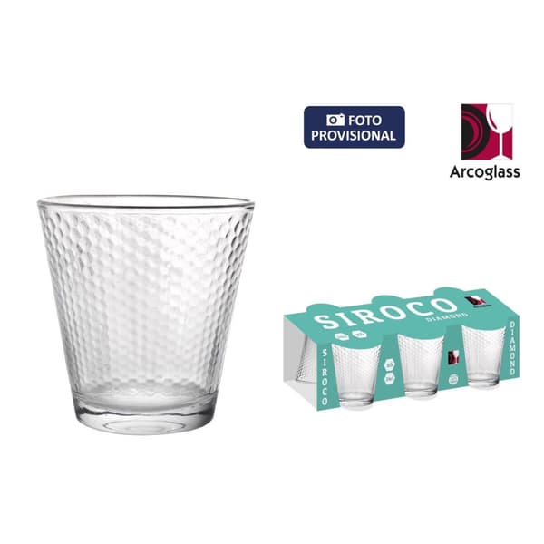 Glasset La Mediterránea Siroco diamonds 6 Delar (12 antal)