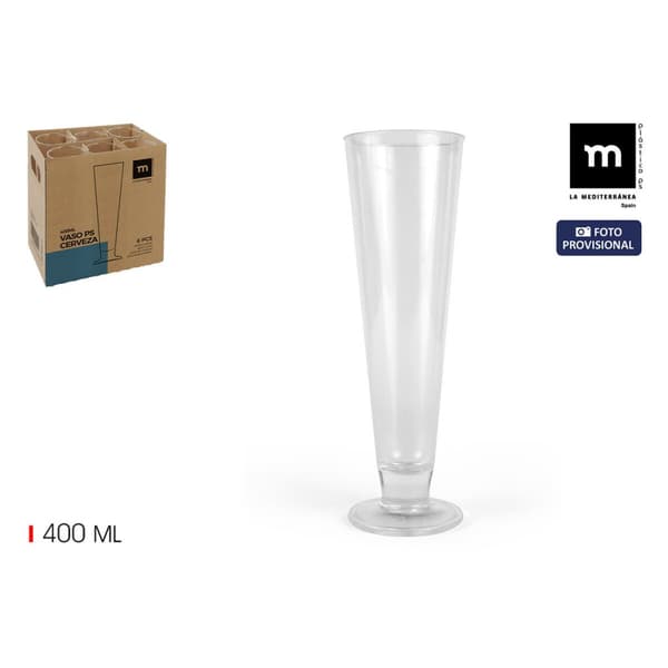 Ölglas La Mediterránea 0,4 l (24 antal)