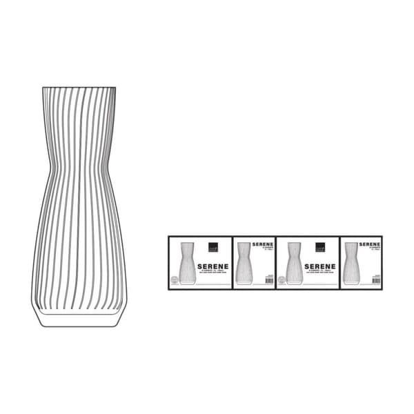 Glasflaska La Mediterránea 1 L (6 antal)
