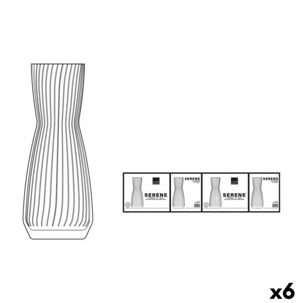 Glasflaska La Mediterránea 1 L (6 antal)