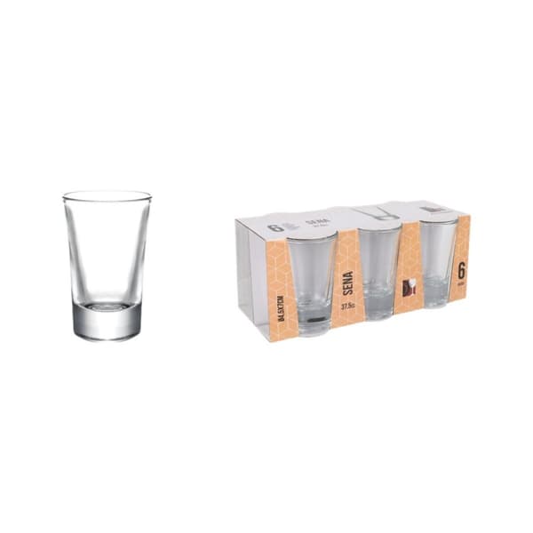 Sæt med shots glas La Mediterránea Sena 6 Dele (24 enheder)
