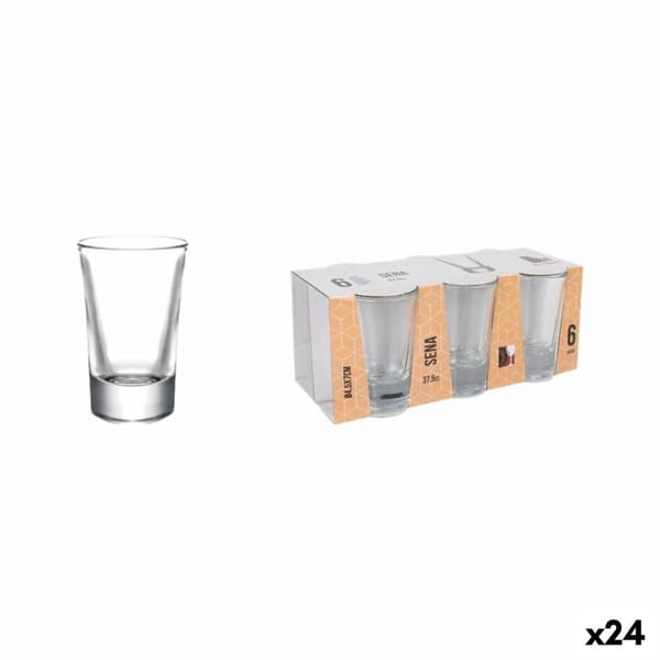 Sæt med shots glas La Mediterránea Sena 6 Dele (24 enheder)