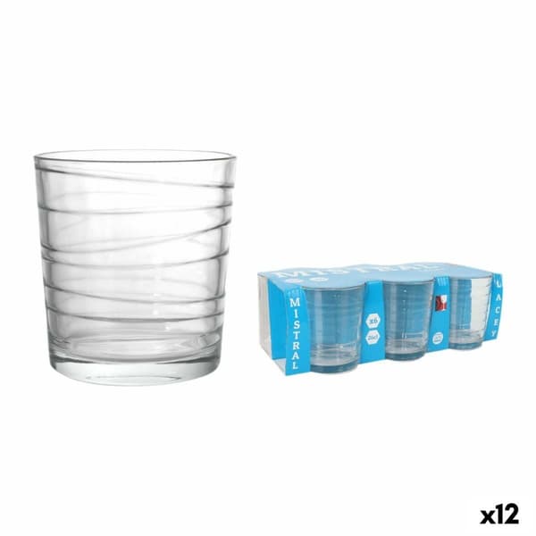 Glassæt La Mediterránea Mistral lacey 6 Dele (12 enheder)