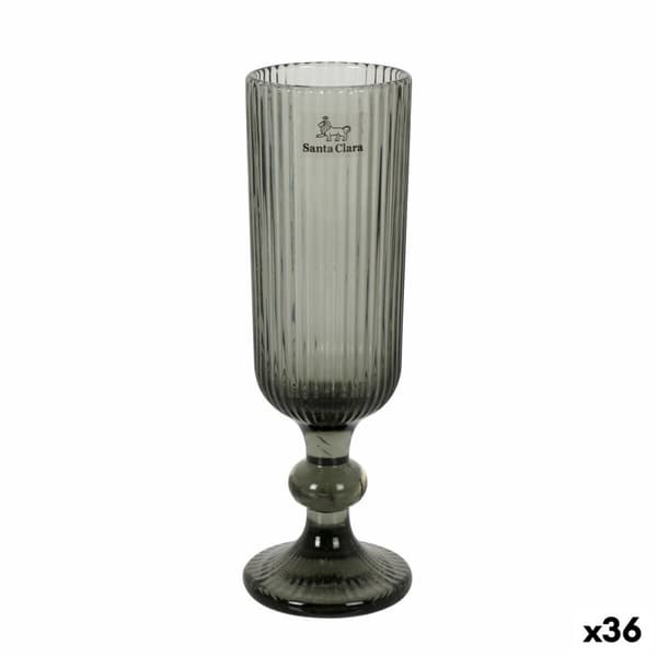 Champagneglas Santa Clara Sonella Grøn (36 Enheder)