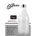 Miniatyrbillede 7 af 7: Glasflaske La Mediterránea Metal Glas 1 L (6 enheder)