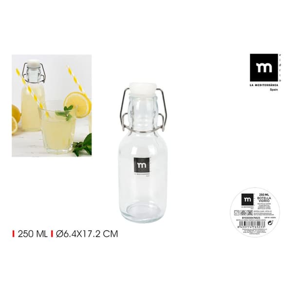 Lasipullo La Mediterránea Lasi 250 ml (24 osaa)