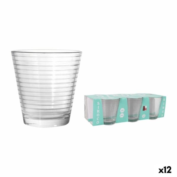 Glasset La Mediterránea Siroco rings 6 Delar (12 antal)