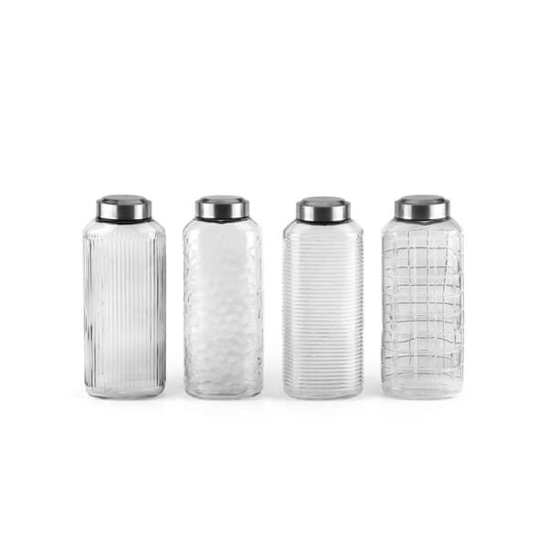 Glasflaska La Mediterránea Glas Stål 1,3 L (12 antal)