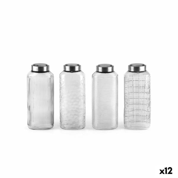 Glasflaska La Mediterránea Glas Stål 1,3 L (12 antal)