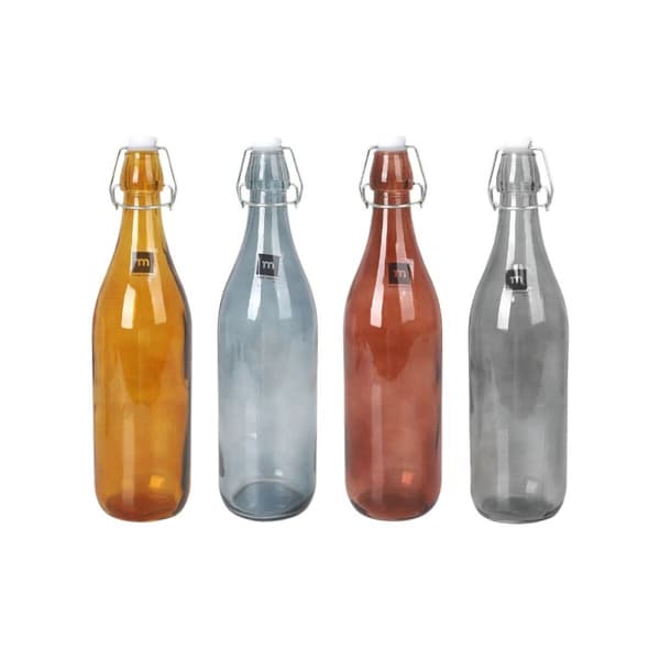 Glasflaska La Mediterránea Dark goethe 1 L (12 antal)
