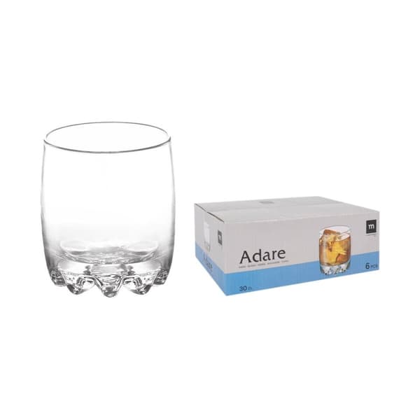 Sett med glass La Mediterránea ADARE 0,3 L 6 Deler (8 enheter)