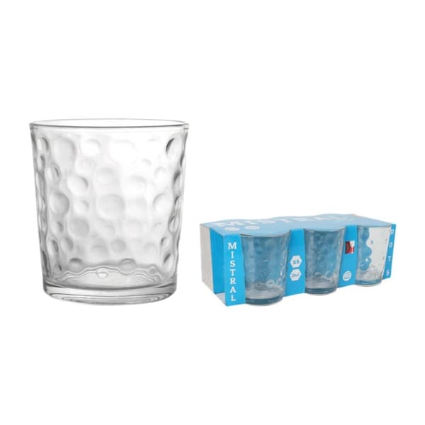 Sett med glass La Mediterránea Mistral dots 6 Deler (12 enheter)
