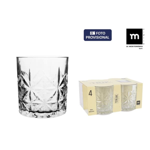 Sett med glass La Mediterránea Trik 4 Deler (12 enheter)