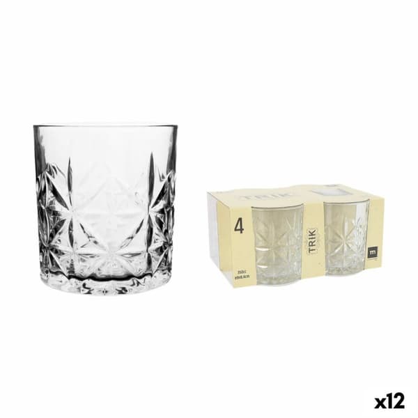 Sett med glass La Mediterránea Trik 4 Deler (12 enheter)