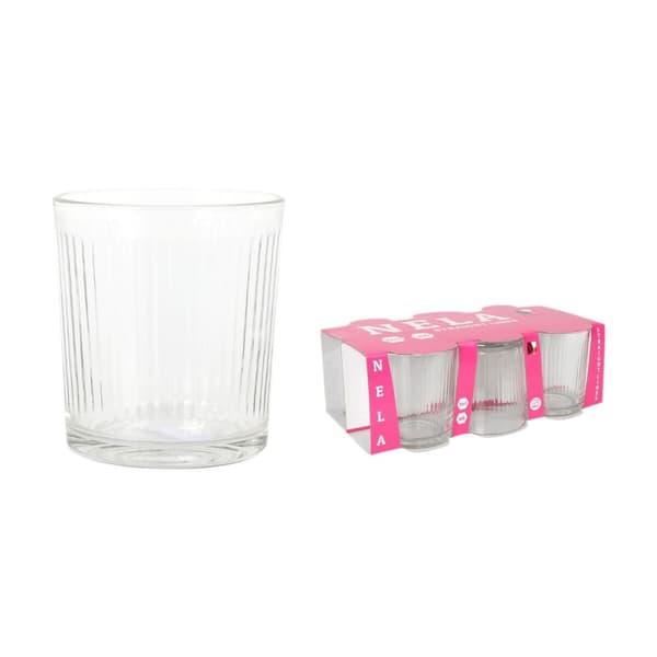 Sett med glass La Mediterránea STRAIGHT 6 Deler (6 enheter)