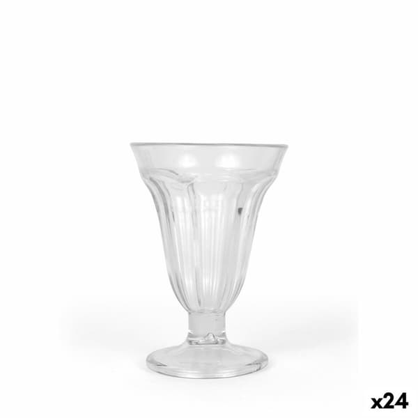 Iskrem og melk risterglass La Mediterránea 0,28 l (24 enheter)