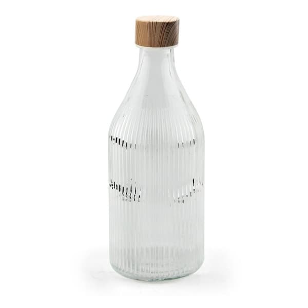 Glassflaske La Mediterránea Metall Glass 1 L (24 enheter)