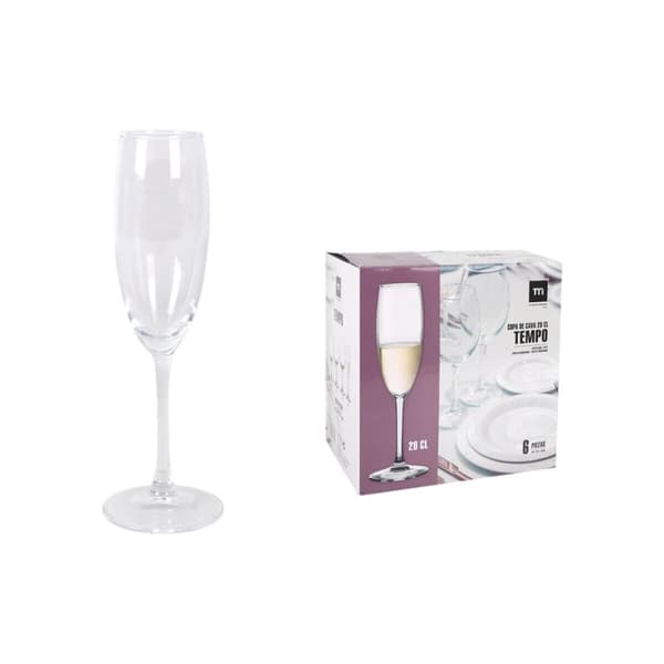 Champagneglas La Mediterránea Tempo (24 enheder)