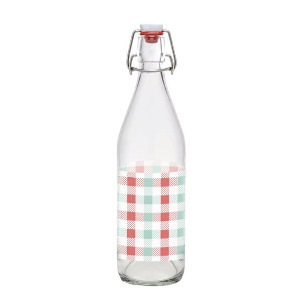 Glasflaske La Mediterránea Glas 1 L (12 enheder)