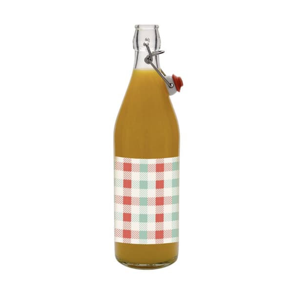 Glasflaske La Mediterránea Glas 1 L (12 enheder)
