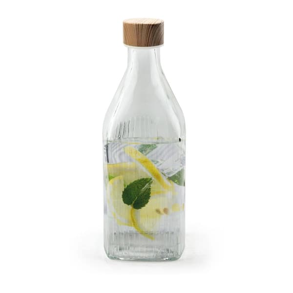 Lasipullo La Mediterránea Metalli Lasi 1 L (24 osaa)