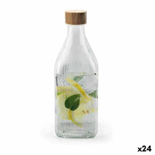 Lasipullo La Mediterránea Metalli Lasi 1 L (24 osaa)