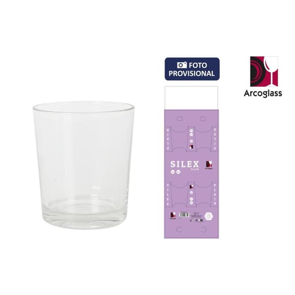 Glasset La Mediterránea Silex plain 4 Delar (6 antal)