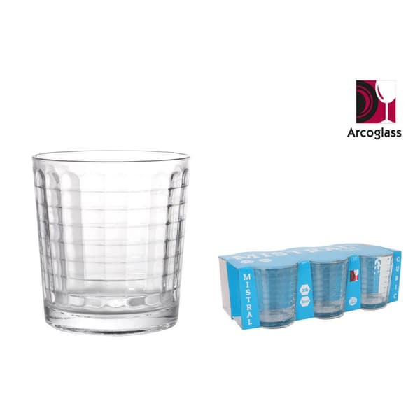 Glasset La Mediterránea Mistral cubic 6 Delar (12 antal)
