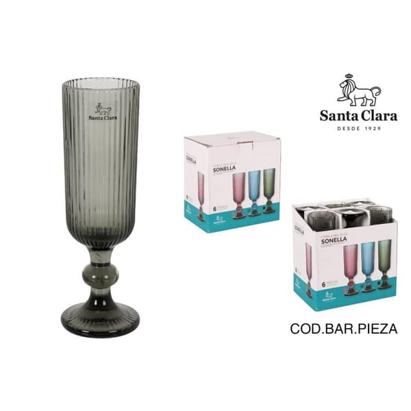 Champagneglas Santa Clara Sonella Grön (36 antal)