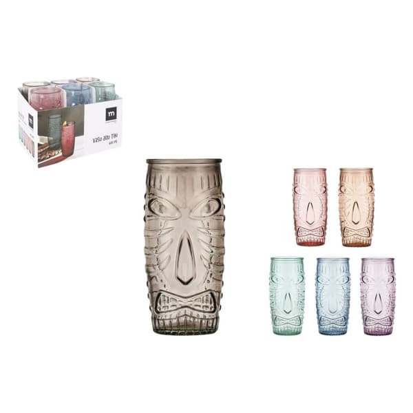 Glas för vatten La Mediterránea TIKI 0,6 L (24 antal)