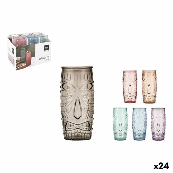Glas för vatten La Mediterránea TIKI 0,6 L (24 antal)
