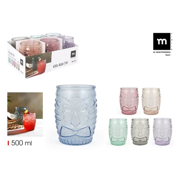 Glas för vatten La Mediterránea TIKI 0,5 L (24 antal)