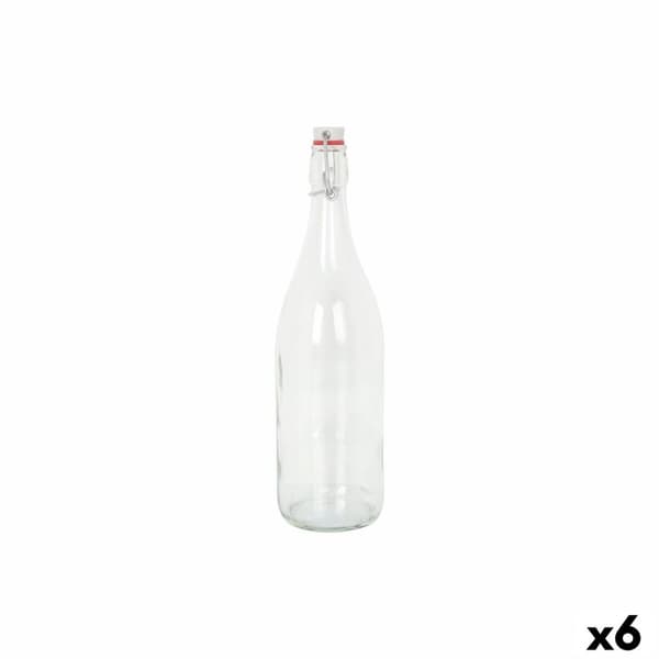 Glasflaska La Mediterránea Mecano Glas 1 L (6 antal)