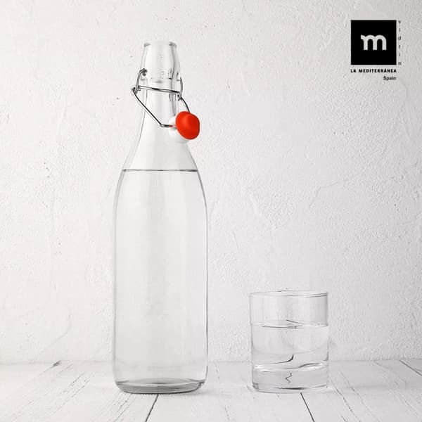 Glasflaska La Mediterránea Glas 1 L (12 antal)