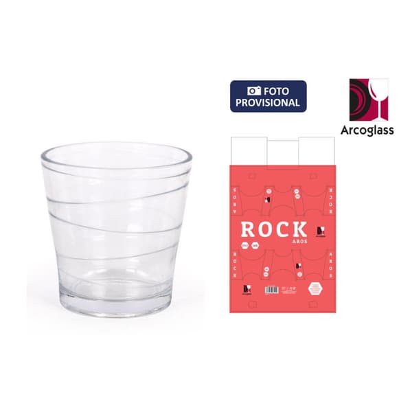Glassæt La Mediterránea Rock aros 6 Dele (6 enheder)
